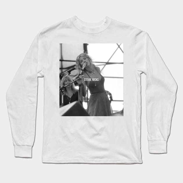 Stevie Nicks Long Sleeve T-Shirt by HipHopTees